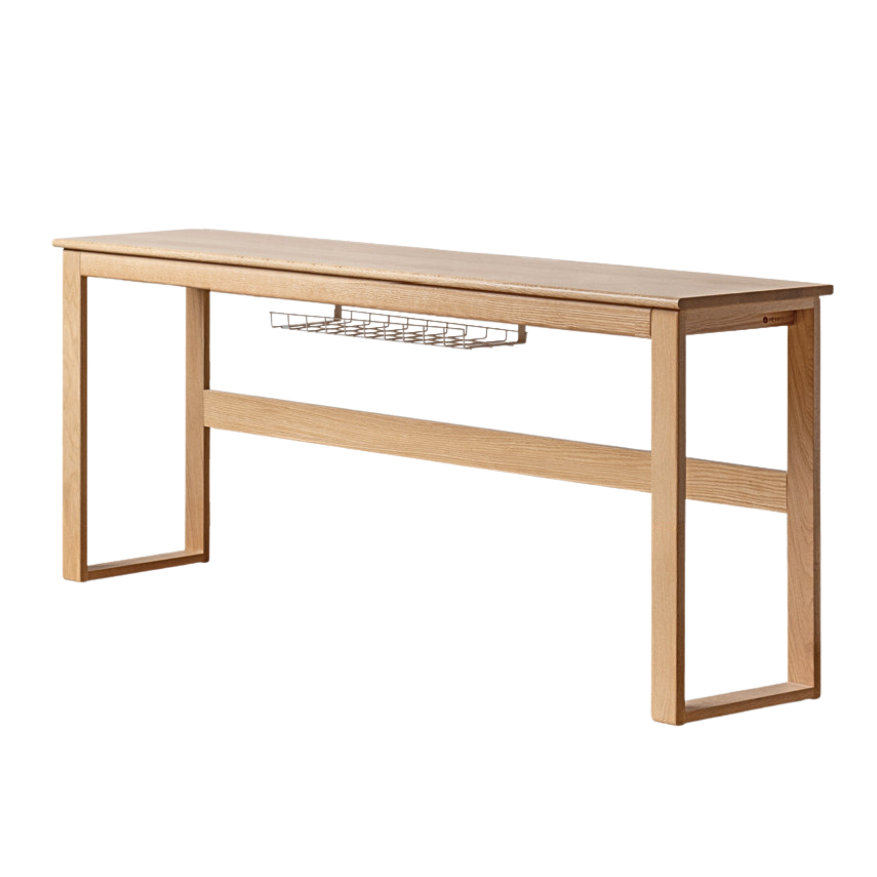 Oak, Poplar, Beech Solid Wood Long Narrow Desk