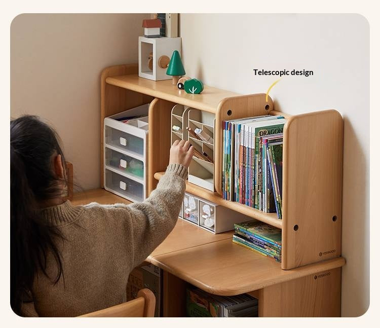 Beech Solid Wood Kids Corner Desk