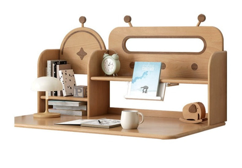 Oak, Beech Solid Wood Multi-layer Desktop Shelf