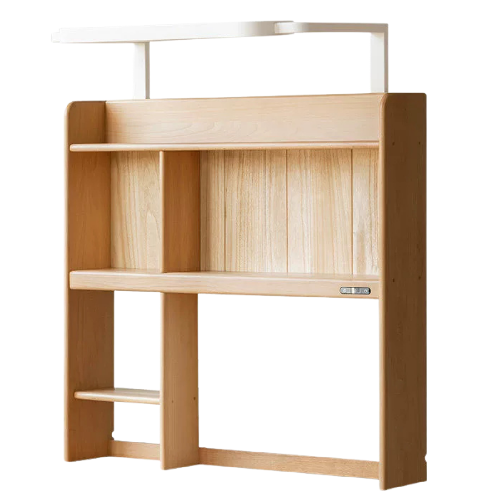 Beech, Oak, Tulipwood Solid Wood, Solid RubberWood Study Desk with Shelf