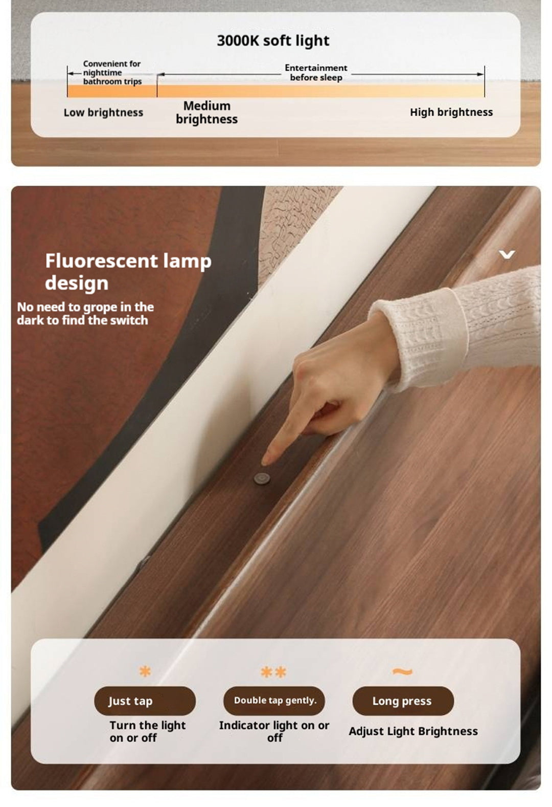 Black Walnut, Teak Solid Wood Bed with High Headboard