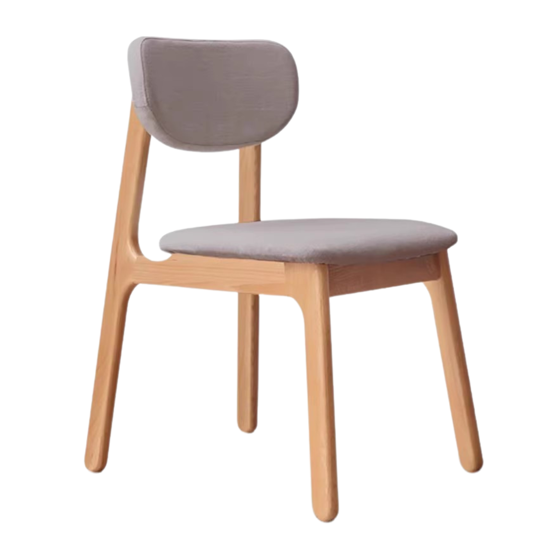 Black Walnut, Ash, Oak Solid Wood Dining Chair 4 Pcs Set