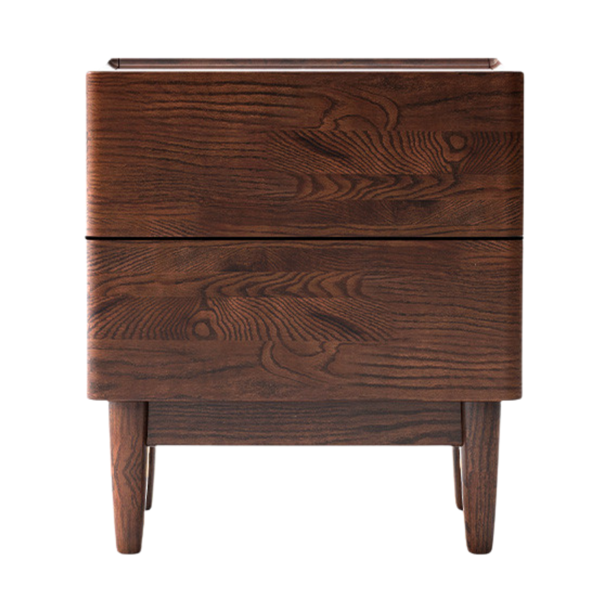 Ash, Oak, White Ash, White Oak, Sandalwood Solid Wood White Wax Small Nightstand