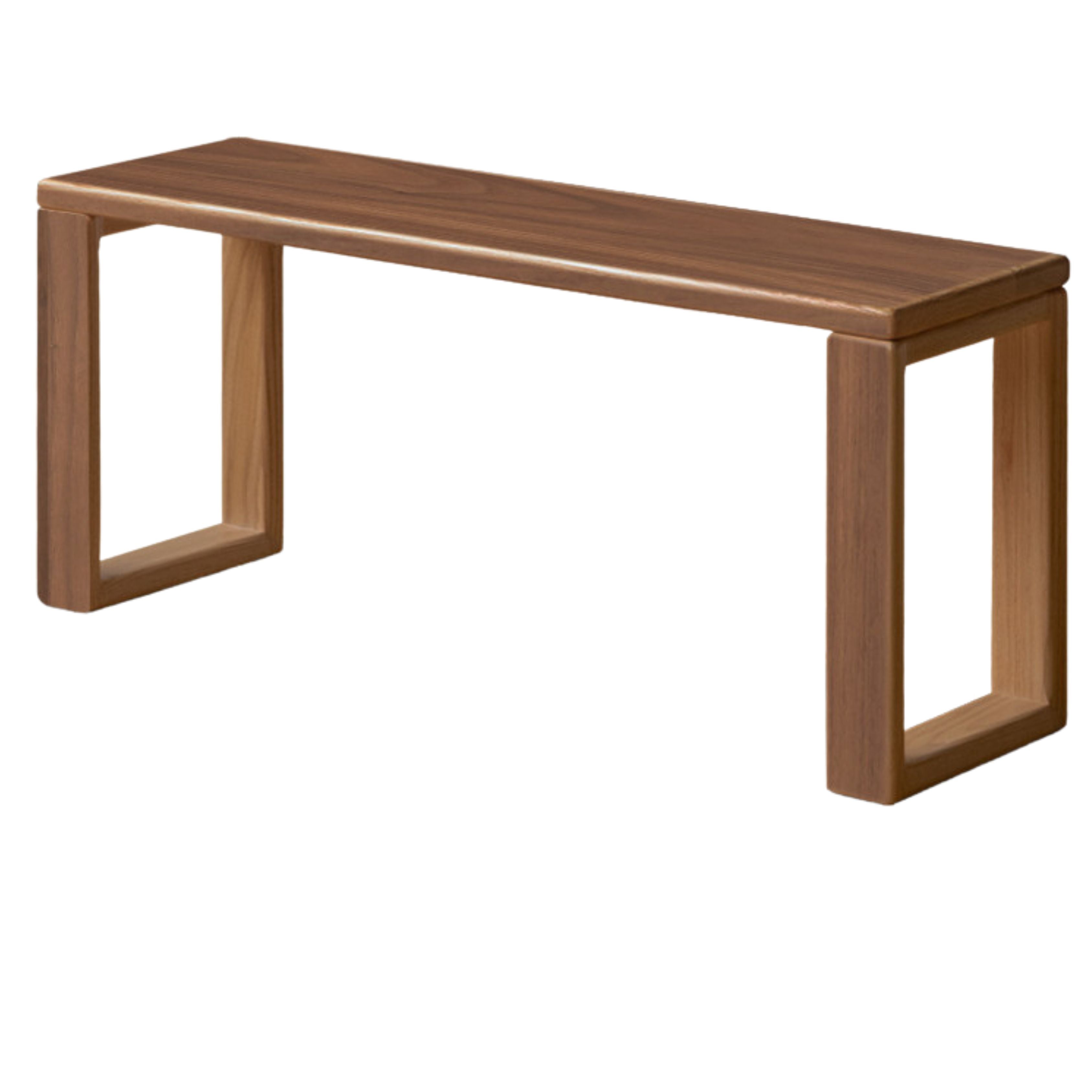 Black Walnut, Oak, Ash Solid Wood Long Bench