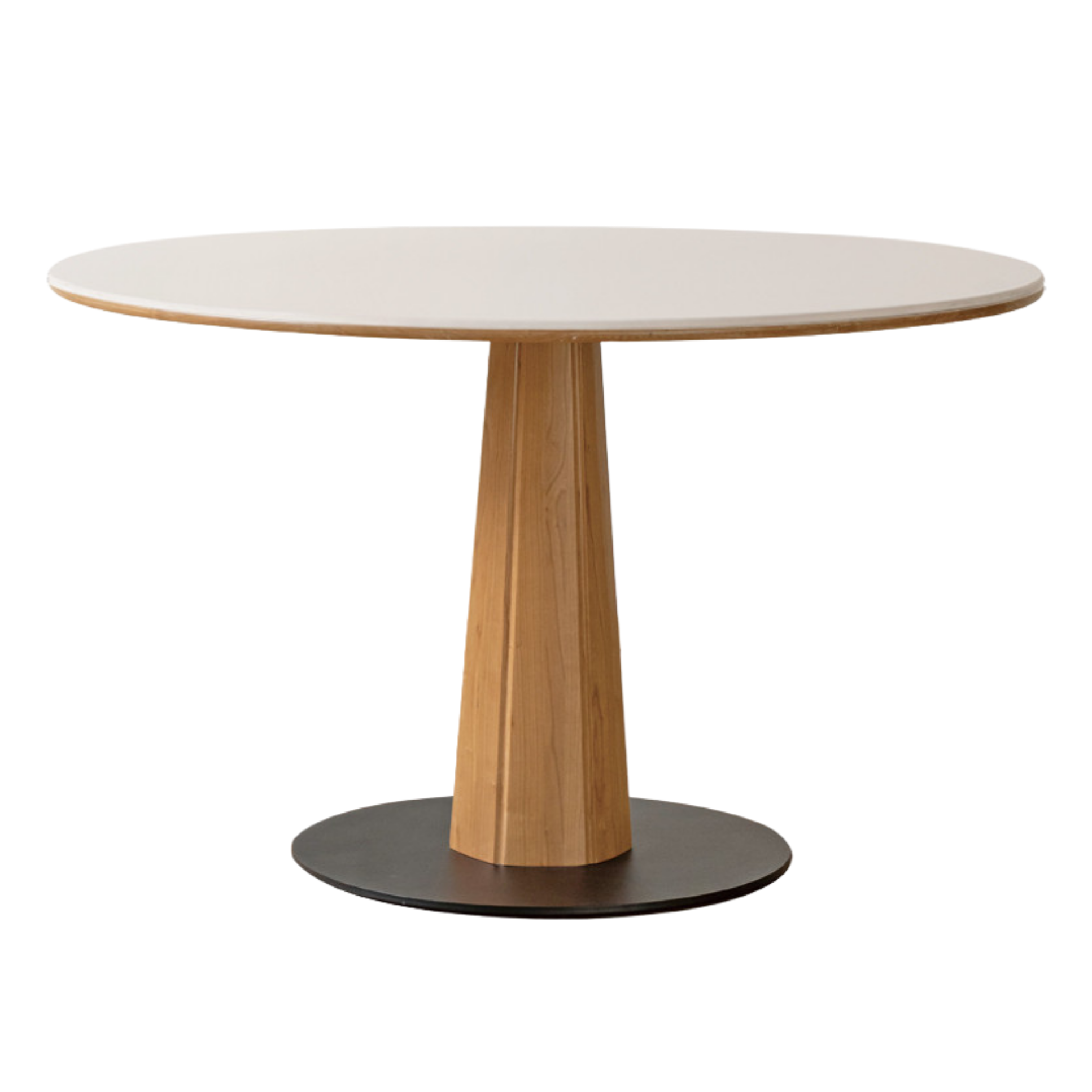 Ash Solid Wood Nordic Dining Round Table