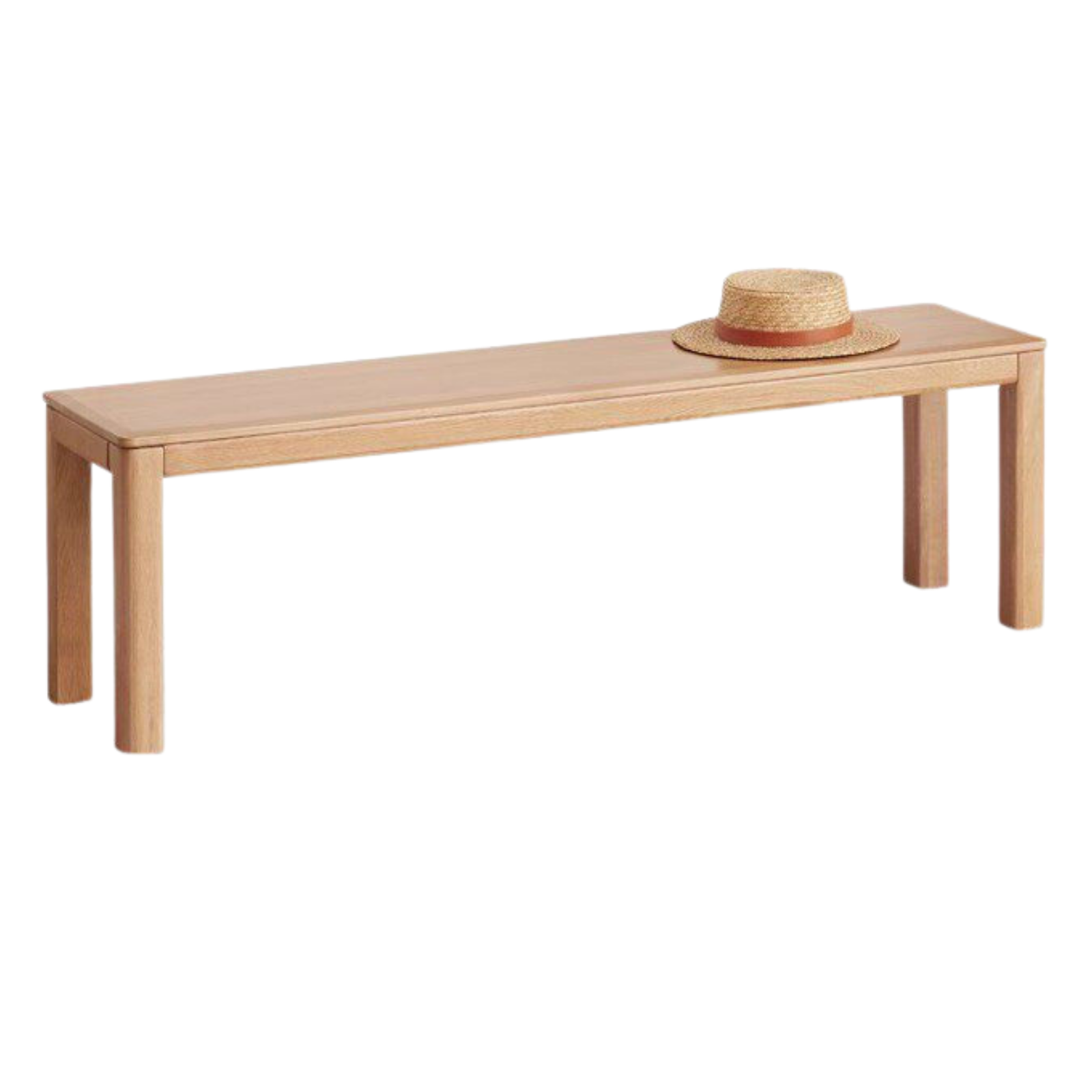 Ash, Oak Solid Wood Long Bench Nordic