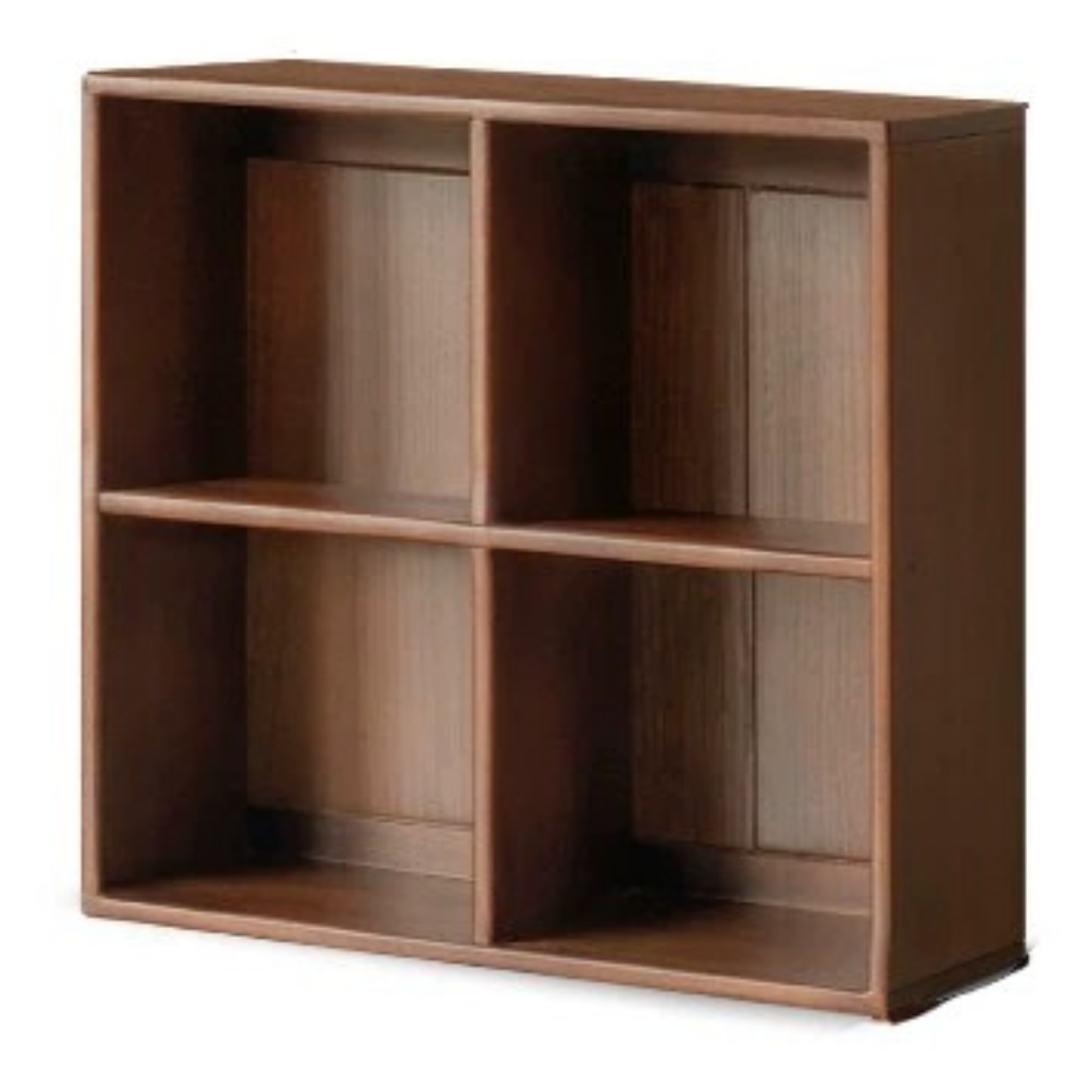 Sandalwood Solid Wood Light Luxury Style Bookshelf