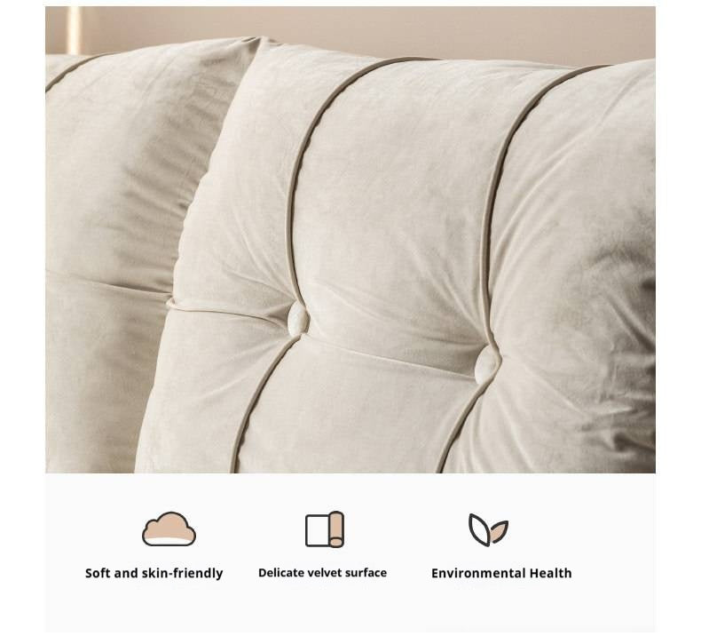 Modern Minimalist Headboard Pillow with Large Backrest