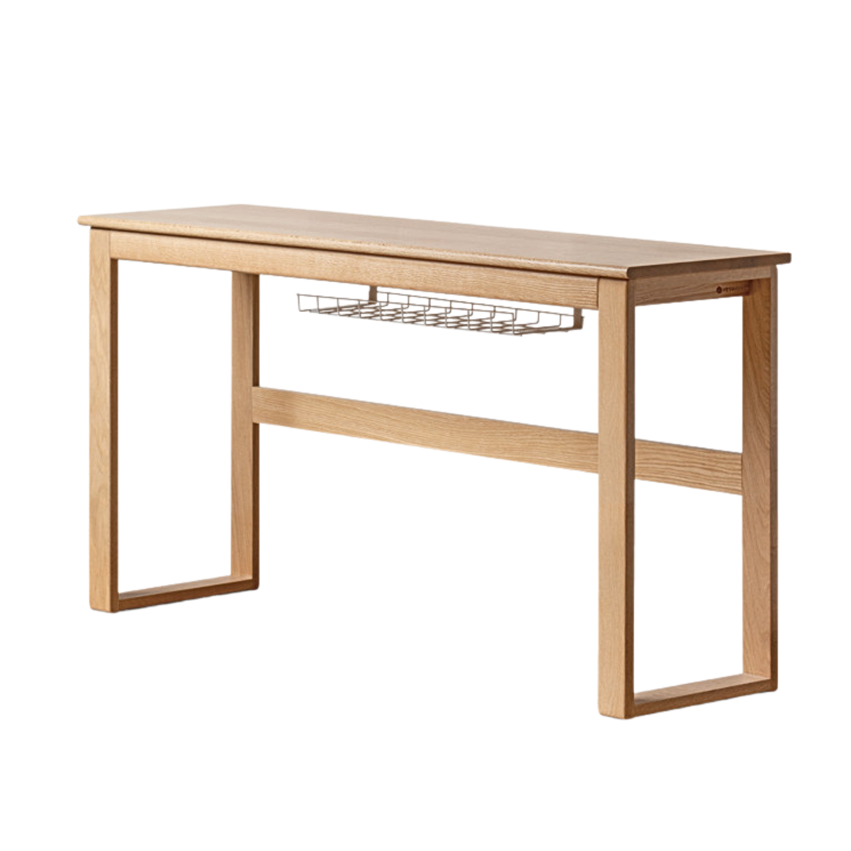 Oak, Poplar, Beech Solid Wood Long Narrow Desk