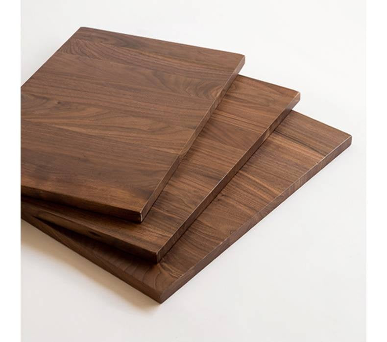 Black Walnut, Oak, Solid Rubberwood Solid Wood Modern Style Coffee Table