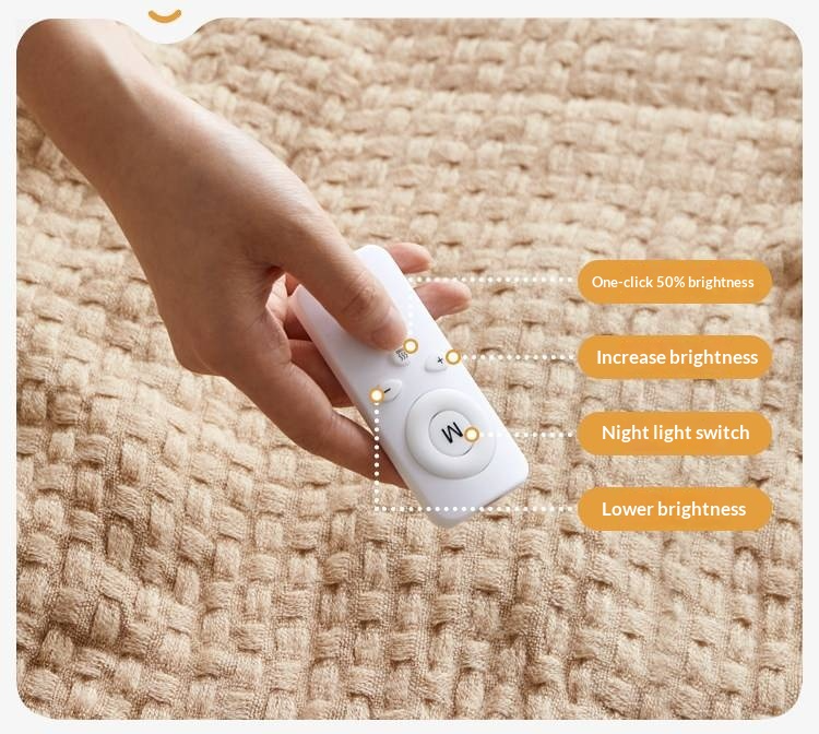 Beech Solid Wood Platform Bed, Headboard-Free Bed, Flush-Edge Floating Bed