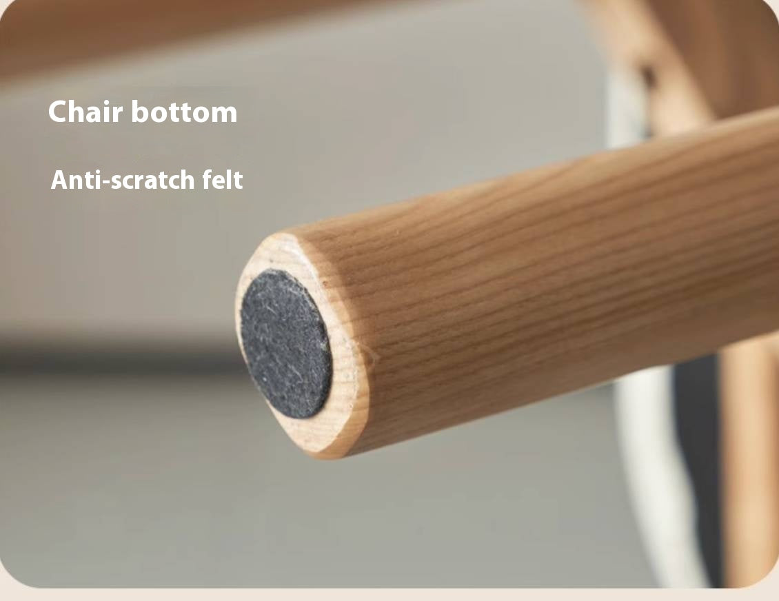 Ash, Red Oak Solid Wood Modern Style Makeup Chair