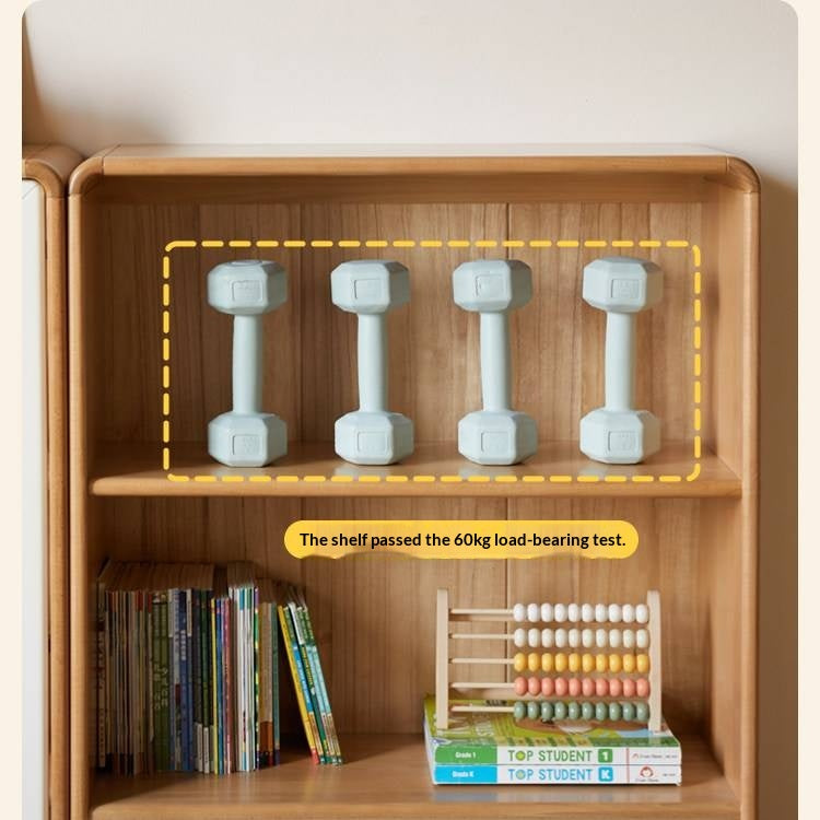 Beech Solid Wood Children's Bookshelf