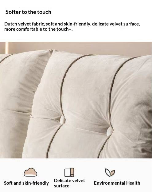 Modern Minimalist Headboard Pillow with Large Backrest