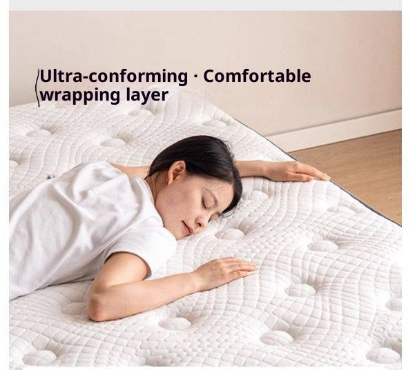 Natural Coconut Palm Hard Mattress with Latex and Simmons Spring