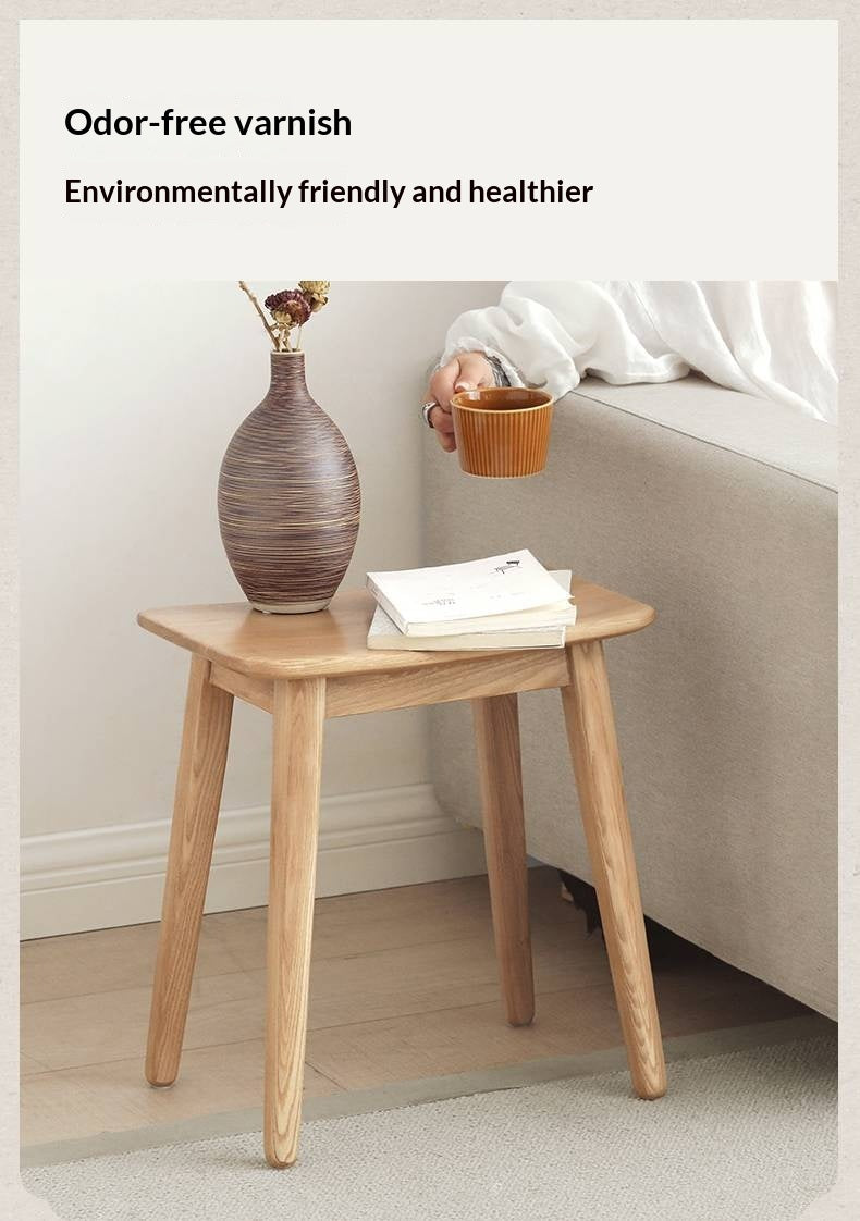 Oak, Ash Solid Wood Modern Vanity Table