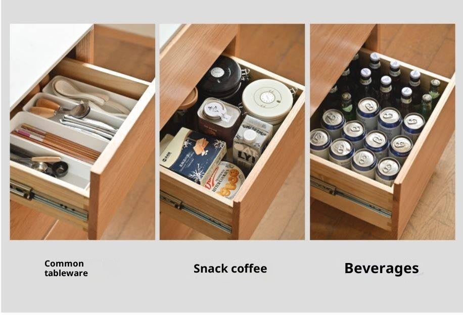 Oak, Beech Solid Wood Modern Rock Plate Island Table