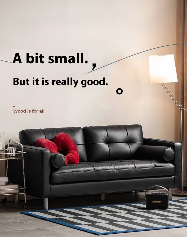 Genuine Leather Italian Luxury Sofa