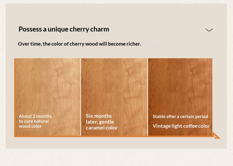 Cherry Wood, Black Walnut Solid Wood Box Bed