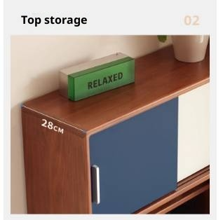 Tulipwood Solid Wood Medieval Style Sideboard