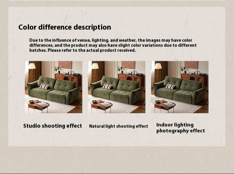 Modern Fabric Fully Removable Washable Pet-Friendly Floor Sofa