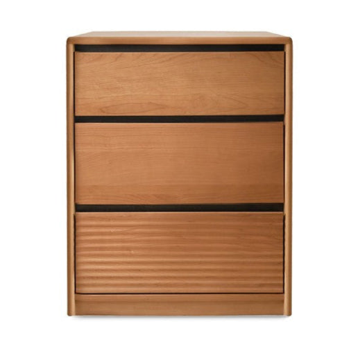 Сherry Solid Wood Retro Corner Vanity Table.