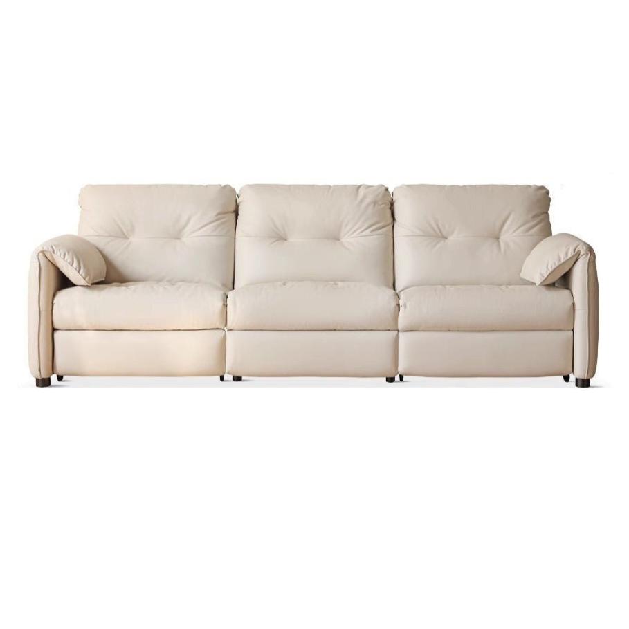 Fabric Electric White Cream Technology Functional Sofa.
