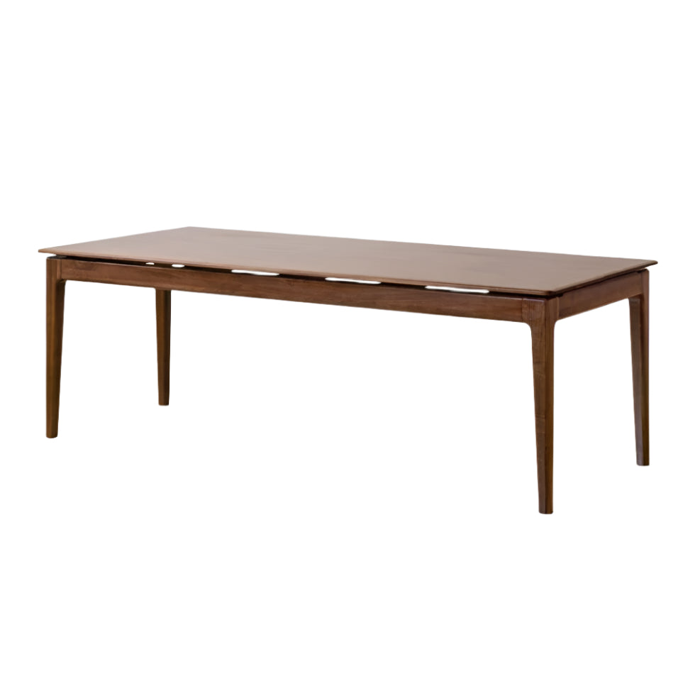 Black Walnut Solid Wood Rectangular Dining Table
