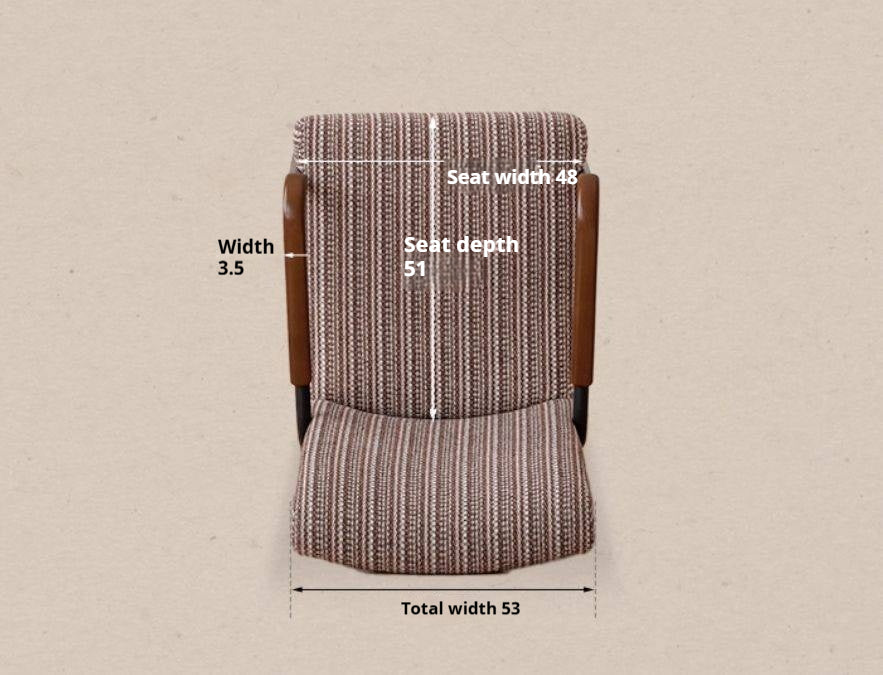 Fabric Bow armChair – Antique Style