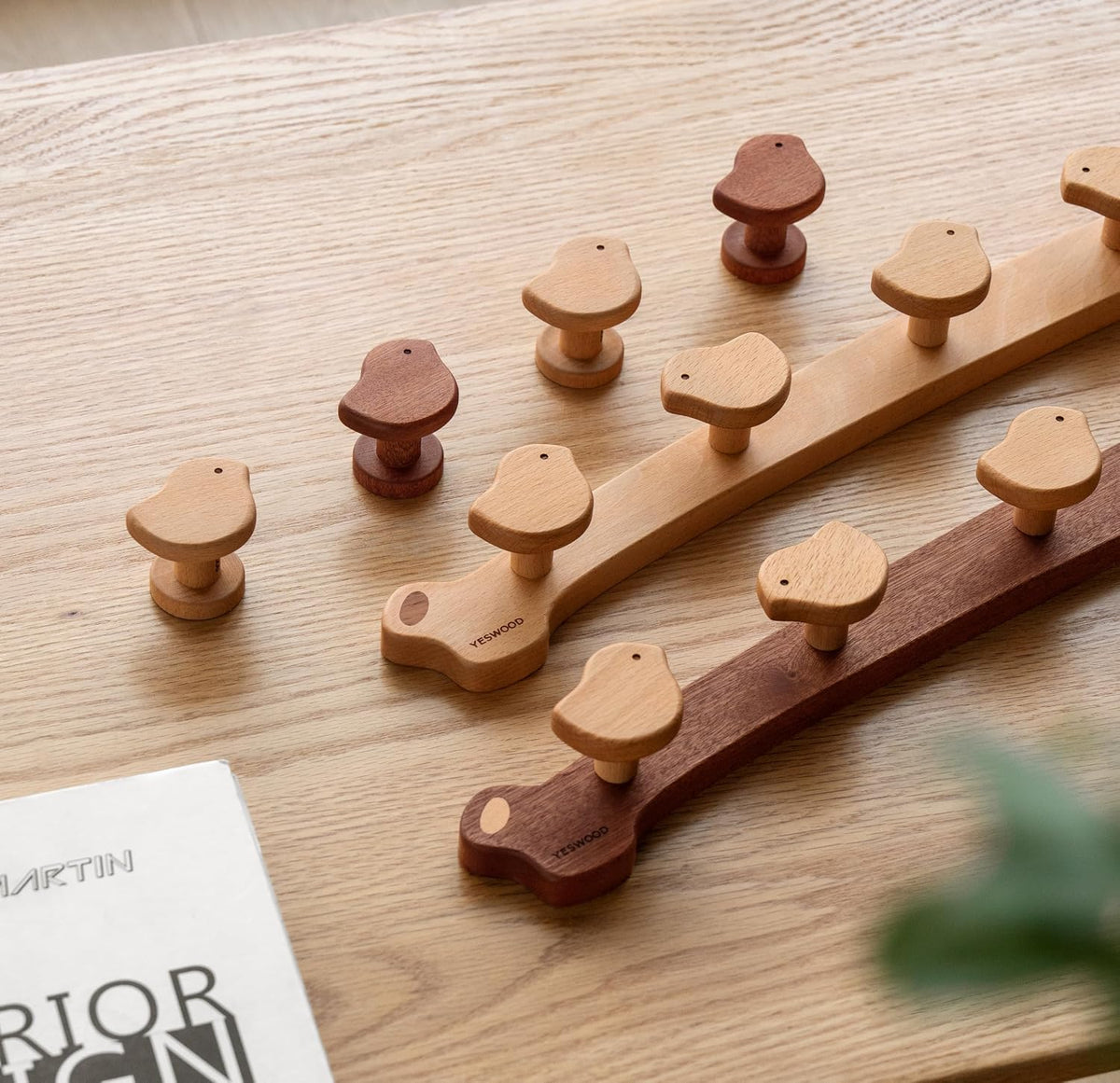 Beech Solid Wood Kids Wardrobe Hanger