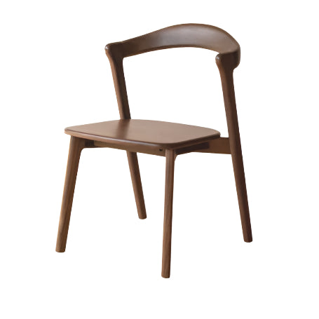 Black Walnut, Ash Solid Wood Dining Chair