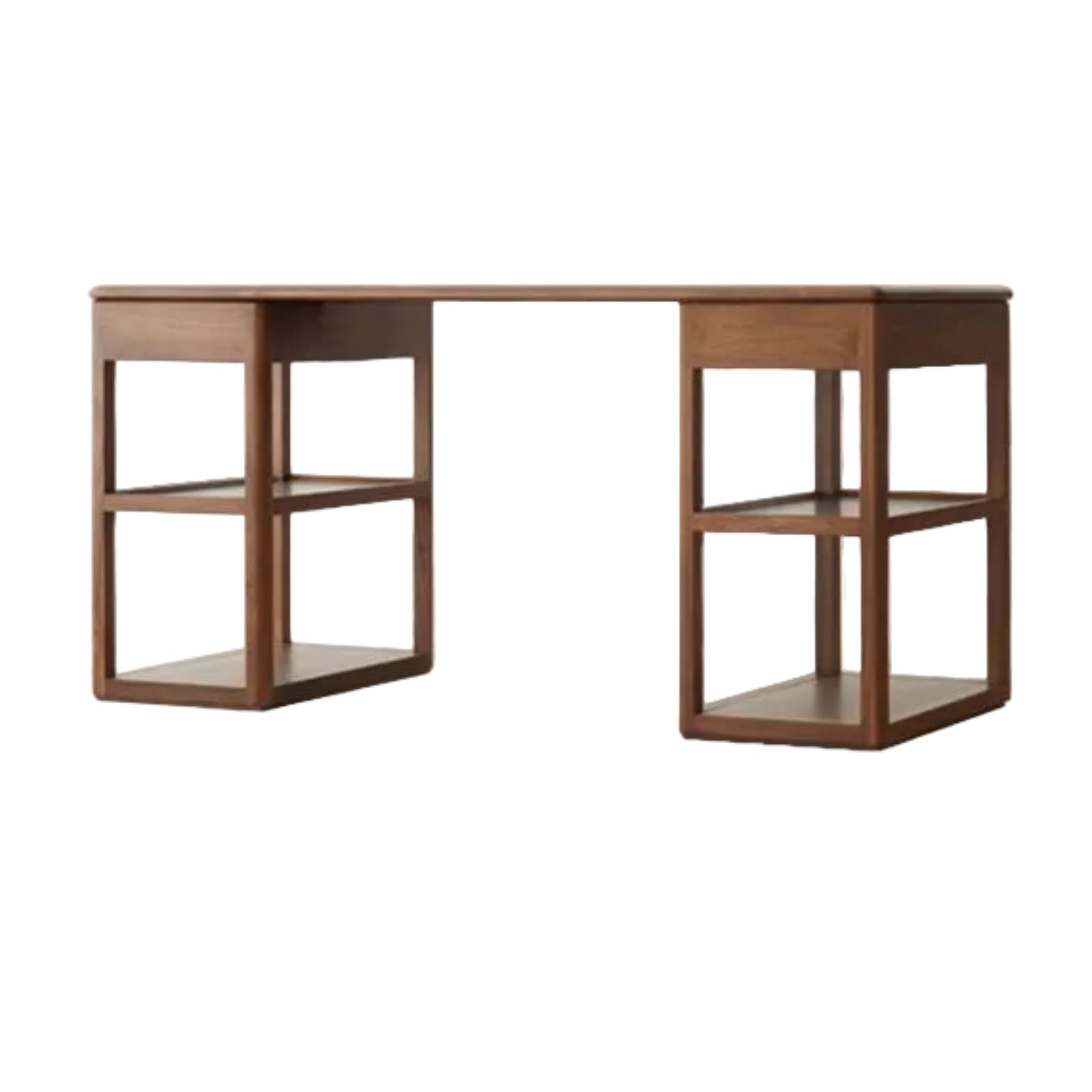 Black Walnut Solid Wood Modern Study Desk