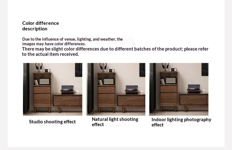 Red Zebrawood Solid Wood Modern Side Cabinet.