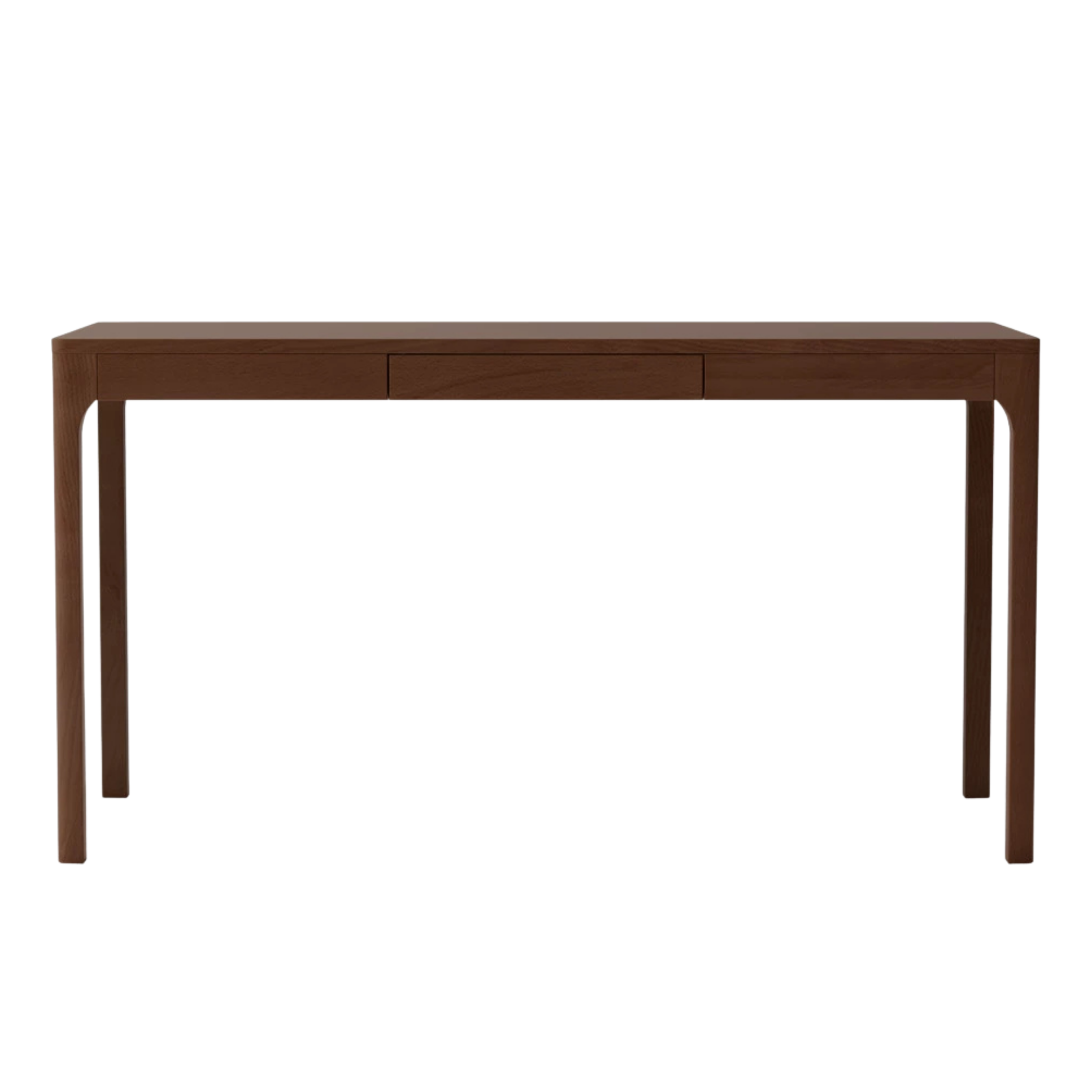 Oak, Beech Solid Wood Shelves Office Desk