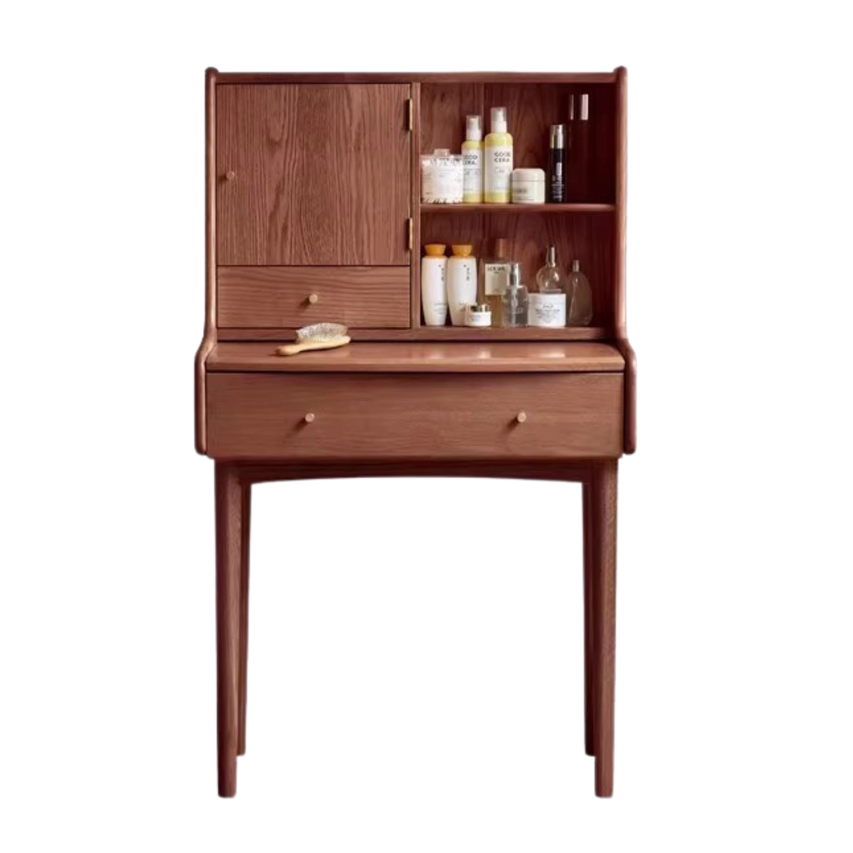 Oak Solid Wood Nordic Dressing Table.