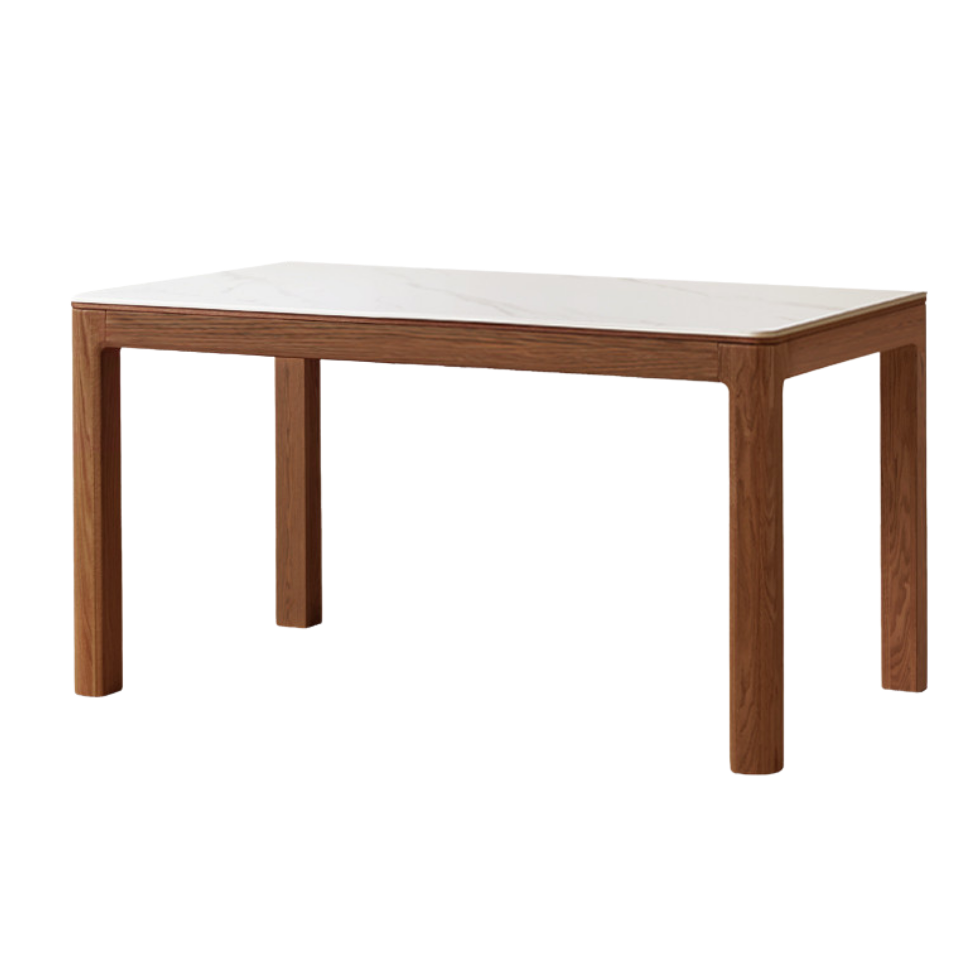 Ash, Oak Solid Wood Modern Rock Dining Table