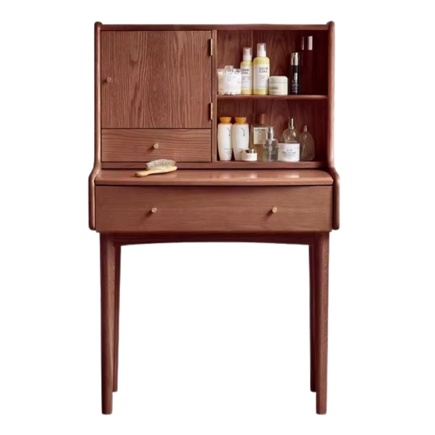 Oak Solid Wood Nordic Dressing Table.