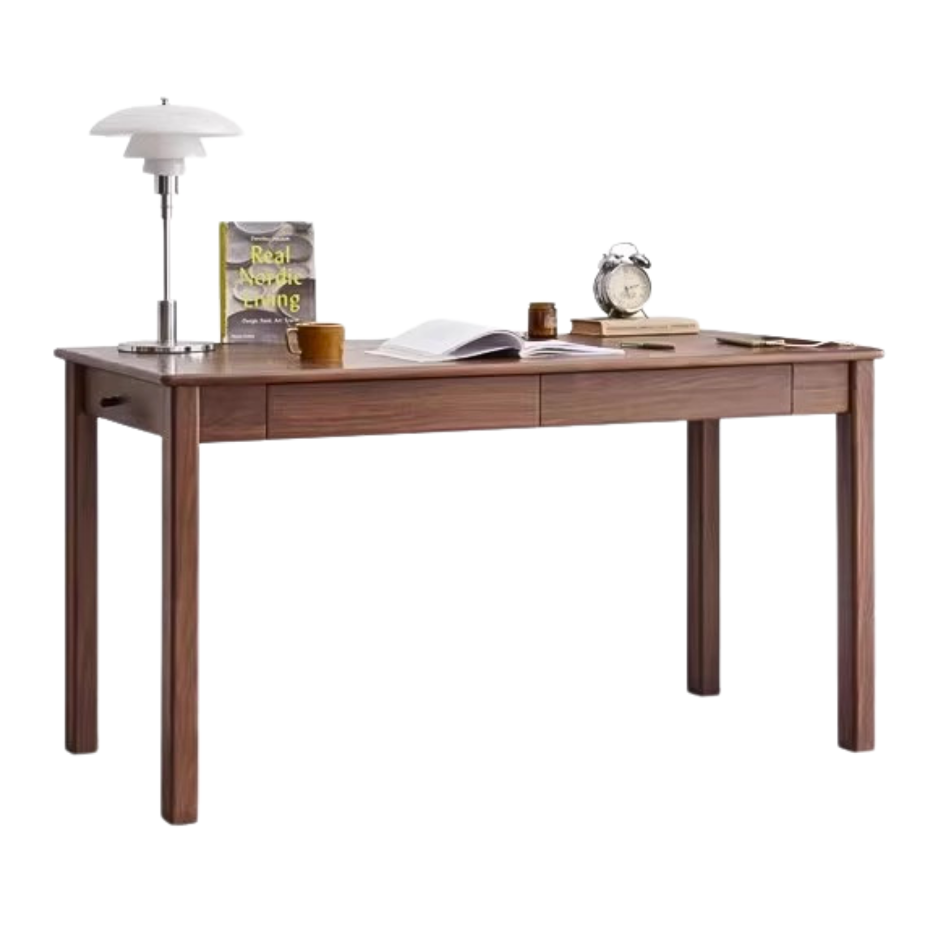 Black Walnut ,Oak, Ash, Sandalwood Solid Wood Office Desk