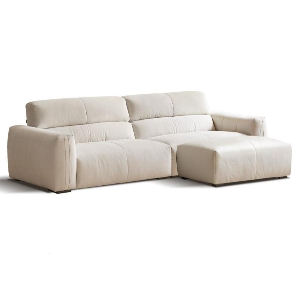 Fabric Cream Style Cat Scratching Cloth Sofa.