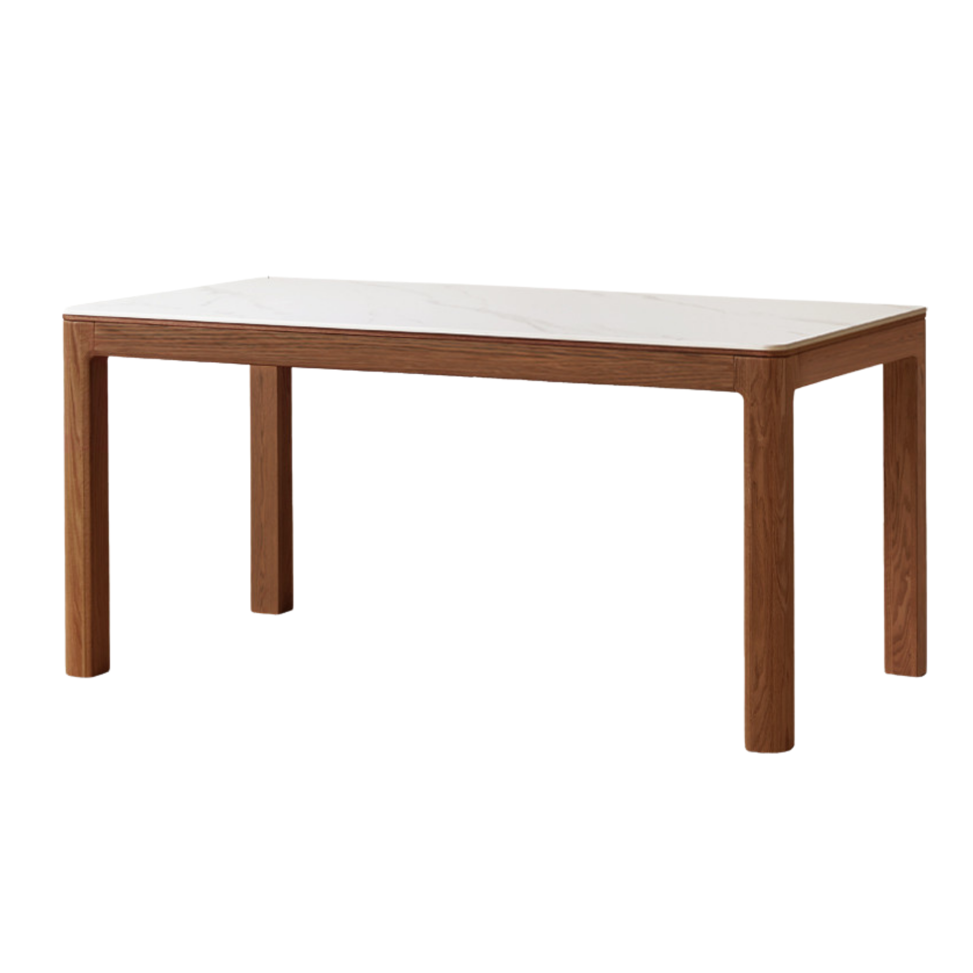 Ash, Oak Solid Wood Modern Rock Dining Table
