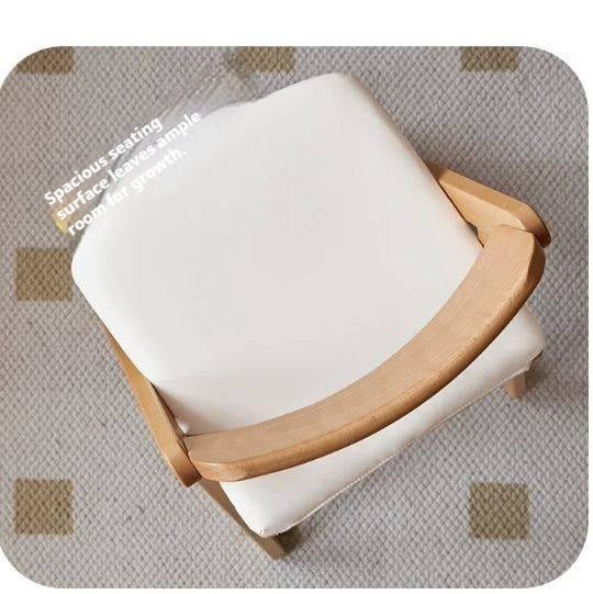 Beech Solid Wood Kid's Adjustable Elevating Chair