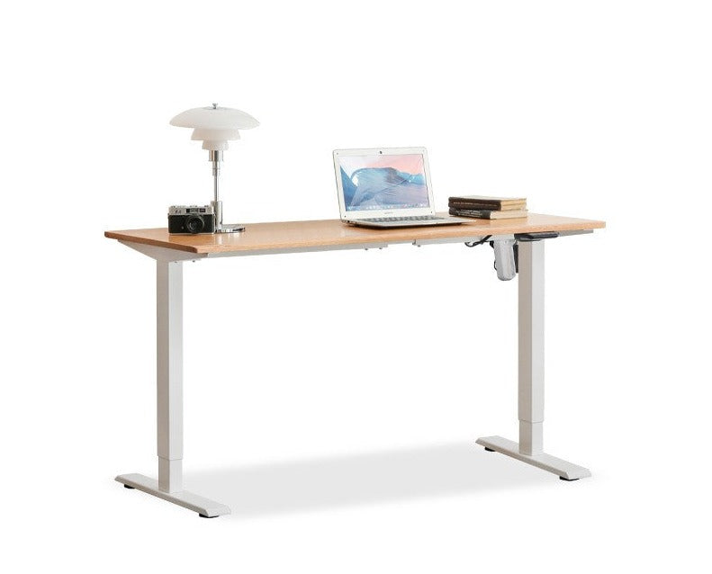 Oak, Black Walnut Solid Wood Electric Lift Standing Desk Adjustable Table