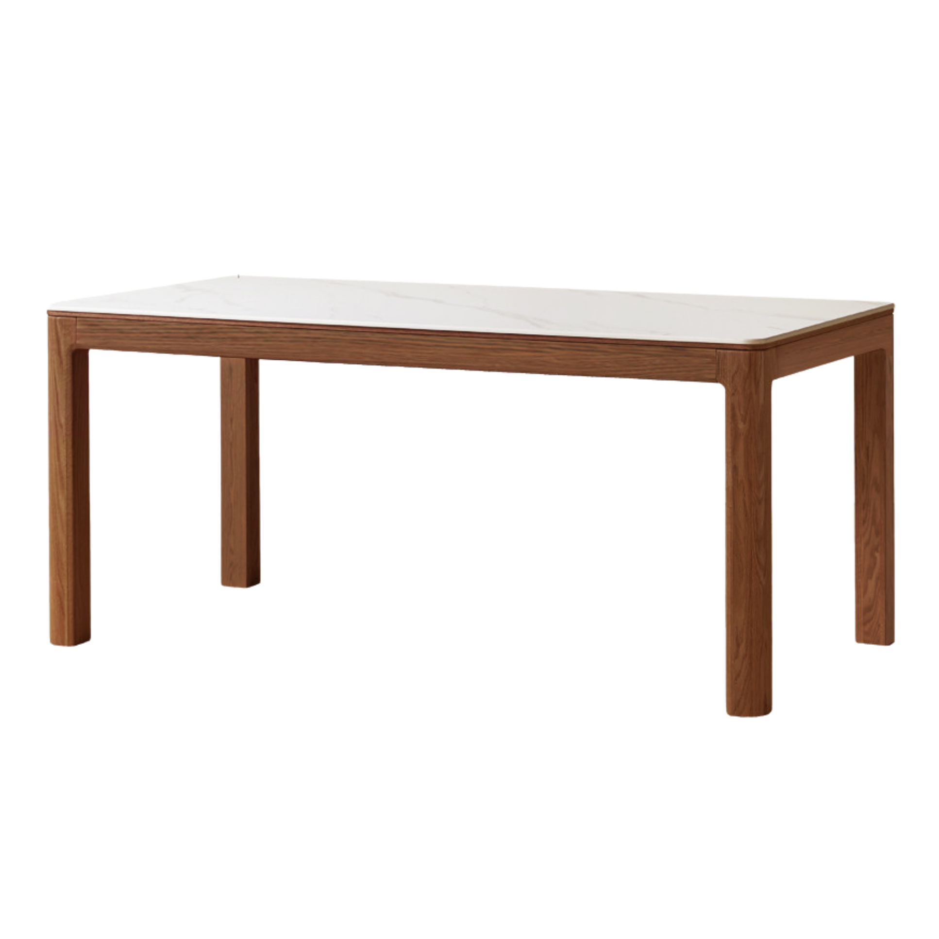 Ash, Oak Solid Wood Modern Rock Dining Table