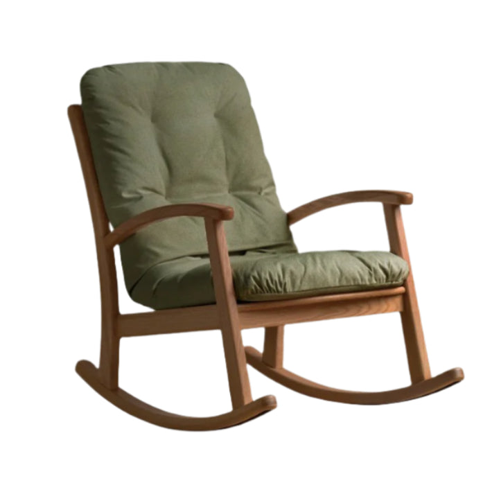 Oak Solid Wood Sofa Modern Lounge Chair.