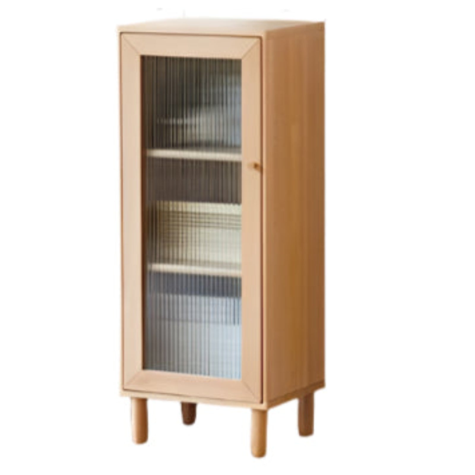 Beech Solid Wood Nordic Side Cabinet