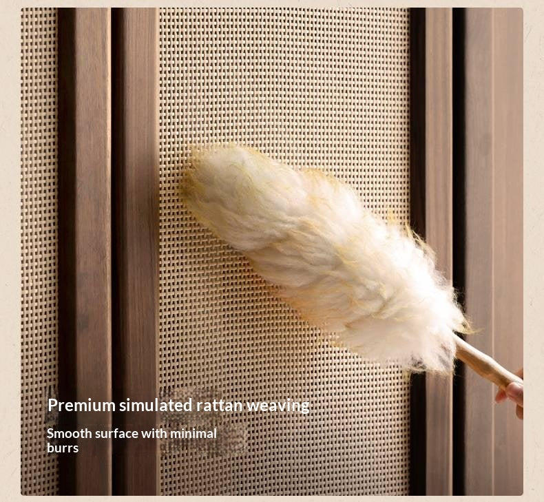 Black Walnut Solid Wood Wardrobe In Vintage Style