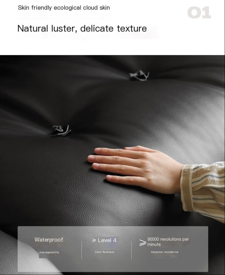 Ecological cloud leather Sofa Bed