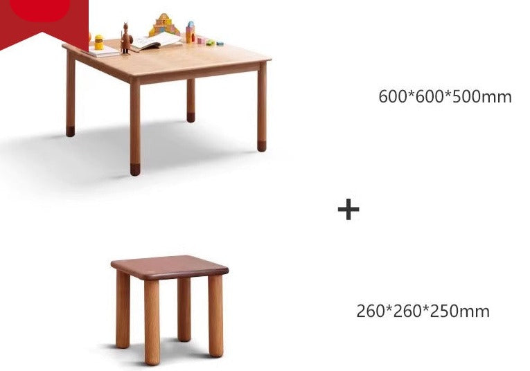 Oak Solid Wood Handmade Children's StudyTable