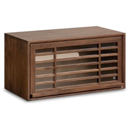 Black Walnut Solid Wood Free Combination Multifunctional Bookcase.