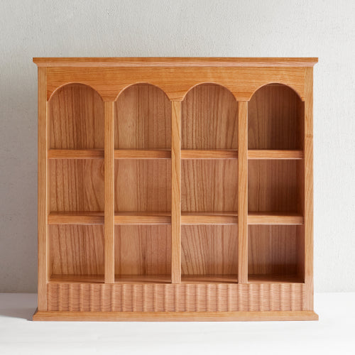 Cherry Solid Wood Kitchen Storage Rack Table Cup Holder